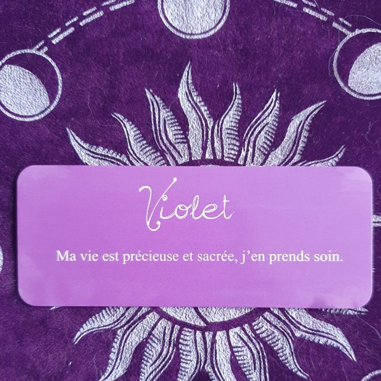 Petit oracle des couleurs - Violet